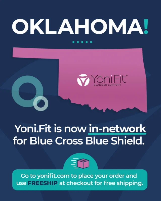 OKLAHOMA! 🎉
A leak-free life just got a little more accessible. 

Yōni.Fit is now in-network with Blue Cross Blue Shield of Oklahoma! 🤍

Because women deserve better than pads and absorbency products! 
•
#oklahomawomen #oklahomamom #oklahoma #oklahomagirl #bcbs